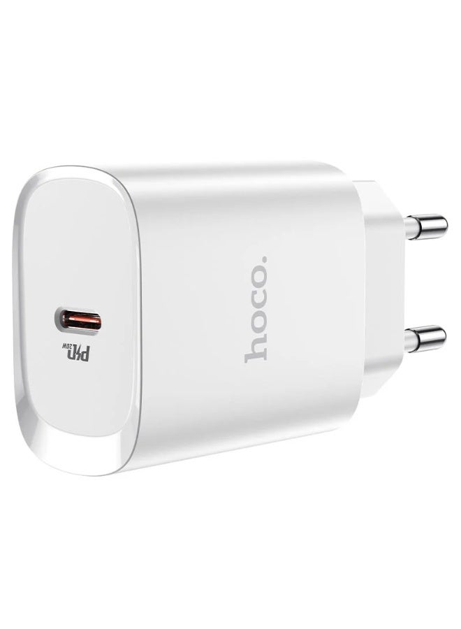 Hoco. N14 smart charger 20W white - Image 1